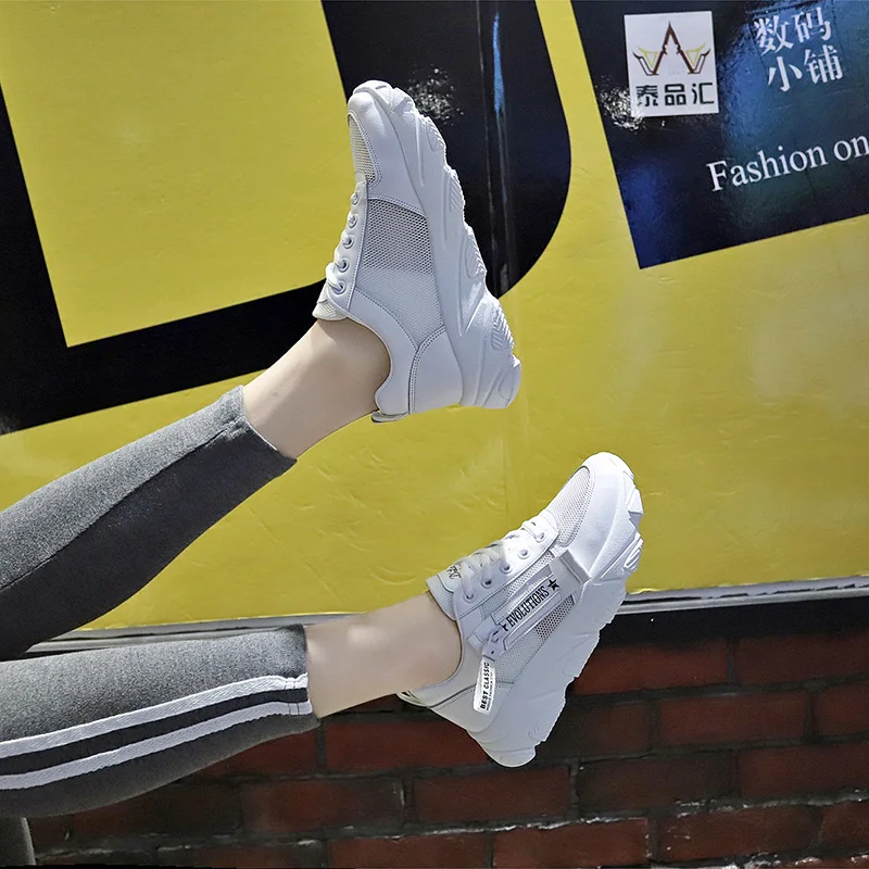 Обувь женские кроссовки коллекция 2019 года Новая летняя Корейская обувь Женская