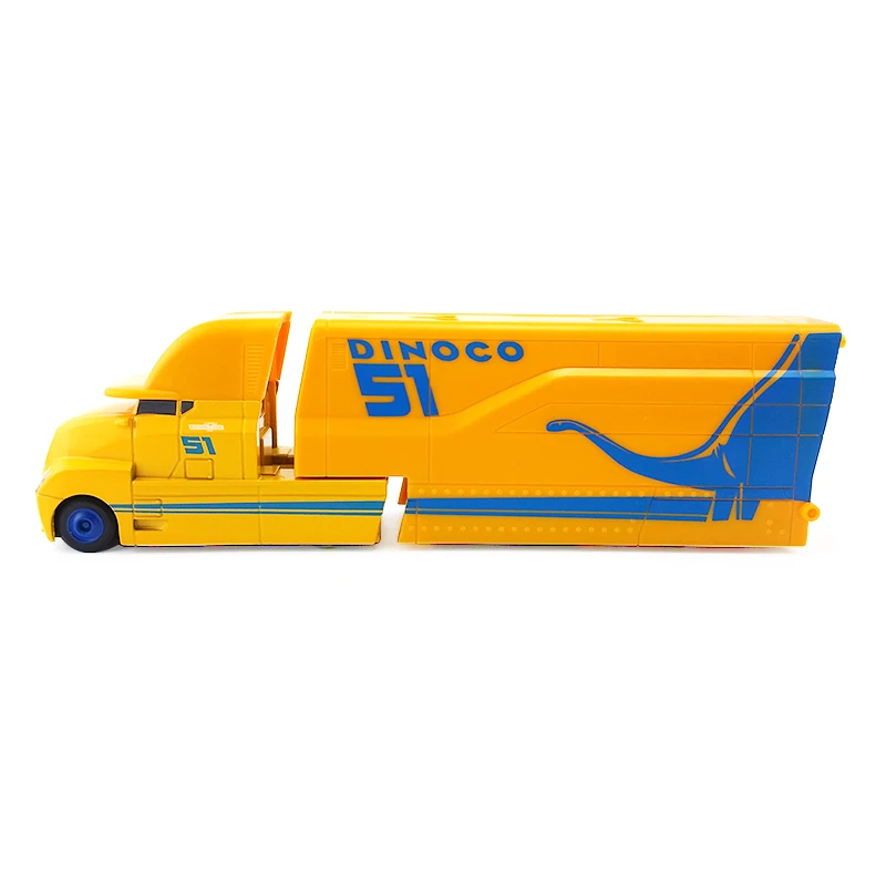 Дисней Pixar Cars 3 Dinoco Cruz Ramirez's Hauler 1:55 литой игрушечный автомобиль совершенно новый