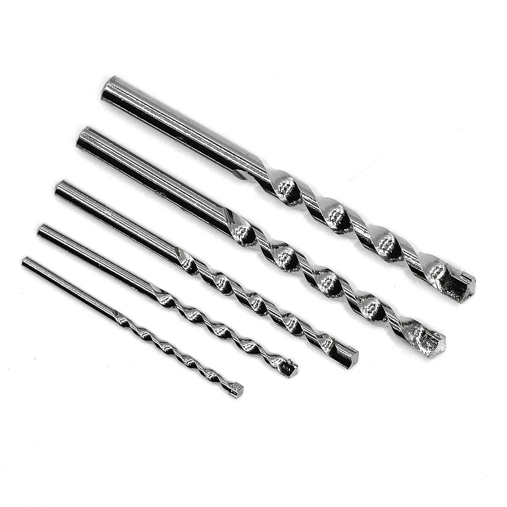 

4mm 5mm 6mm 8mm 10mm Masonry Masonary Wall Drill Bits Various for Ceramic Tile Marble Concrete Cement Stone Wall
