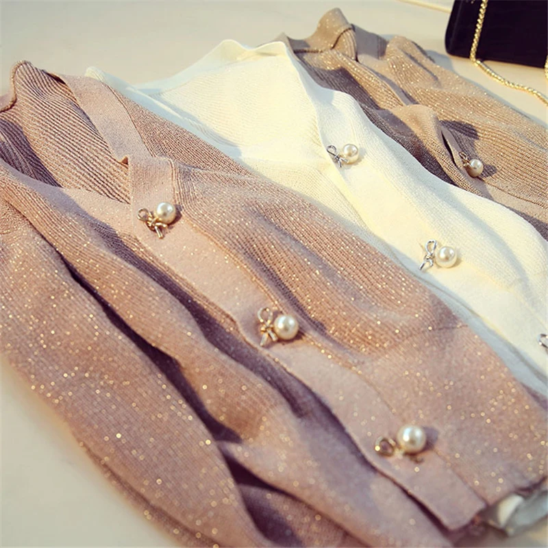 Женский трикотажный кардиган яркий Шелковый короткий с длинным рукавом| |