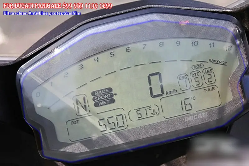 Защитная пленка Km Для ducati panigale 899 959 1199 1299 износостойкая антиуф-пленка с защитой от