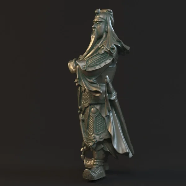 3D модель для ЧПУ резная фигурка скульптурная машина в формате STL китайская