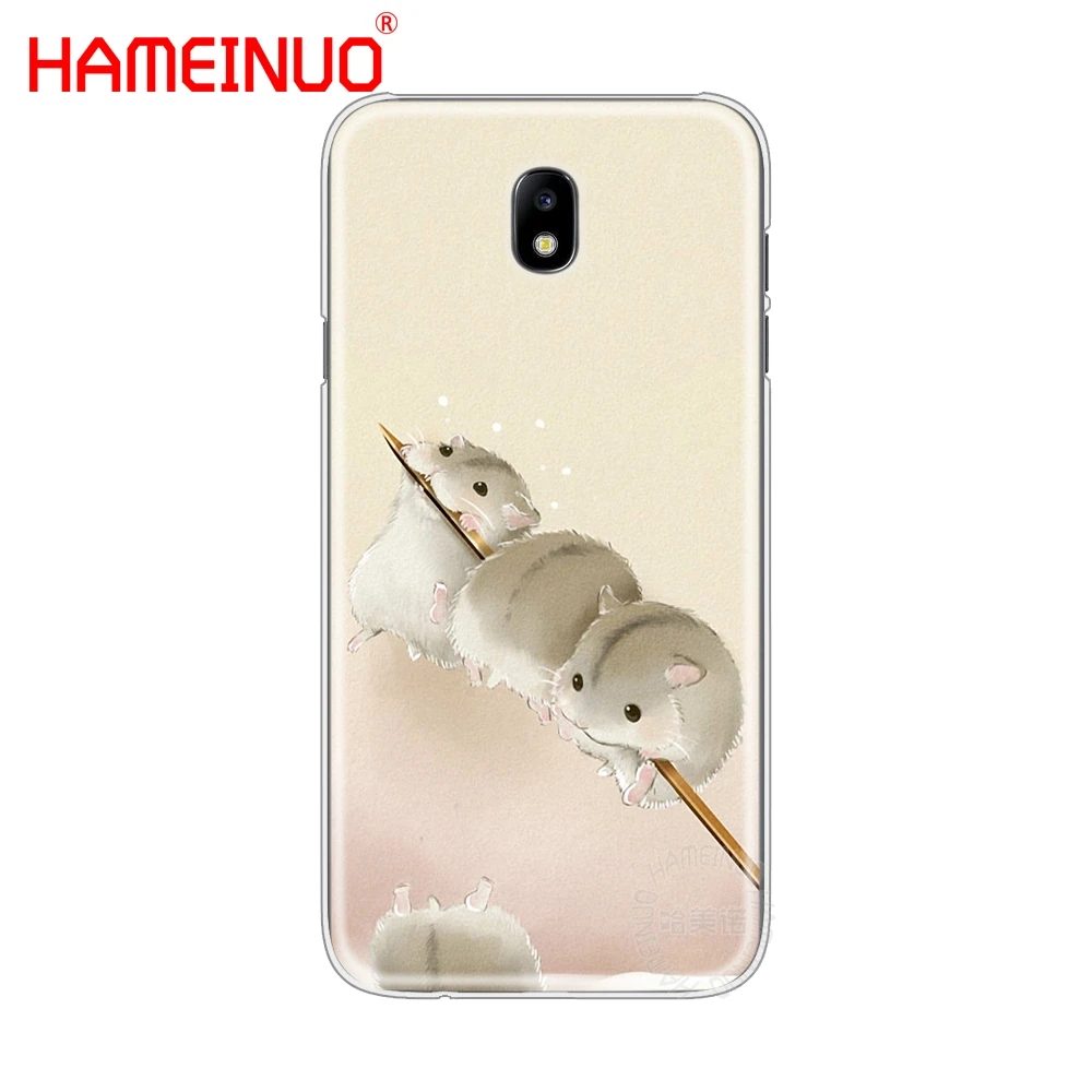 HAMEINUO чехол для телефона с изображением кролика мыши хомяка Samsung Galaxy J3 J5 J7 2017 J527 J727
