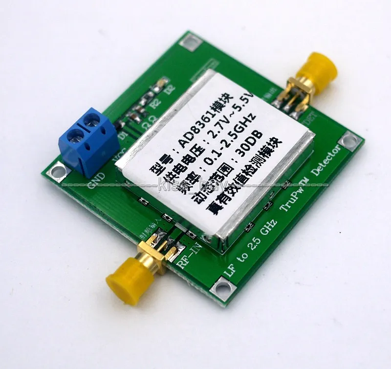 AD8361 module LF 0.1-2.5GHz True RMS detection Power detctor FOR receiver power RF transmitter | Электронные компоненты и