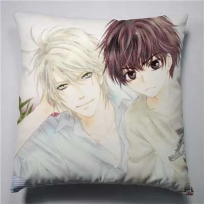 Розовый Аниме Манга SUPER LOVERS 40x40 см наволочка чехол для подушки сиденья постельное белье 002 - Цвет: Розовый