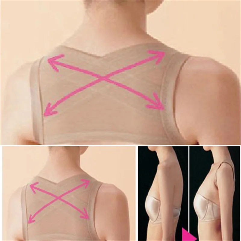 Женский Корректор осанки тела X Тип жилет плечо грудь Поддержка Пояс | Красота и