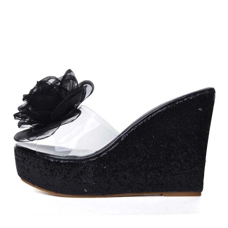 HEE GRAND/летние женские шлепанцы новинка 2017 года стильная обувь на танкетке с милыми