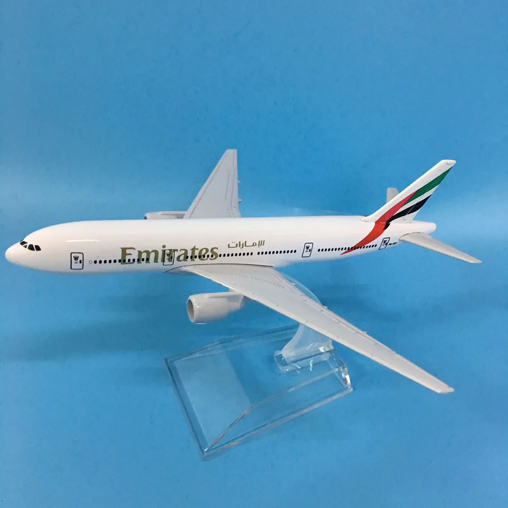JASON TUTU модель самолета Модель Emirates Boeing B777 модель самолета литая под давлением металлическая 1:400 16 см модель самолета игрушка gif