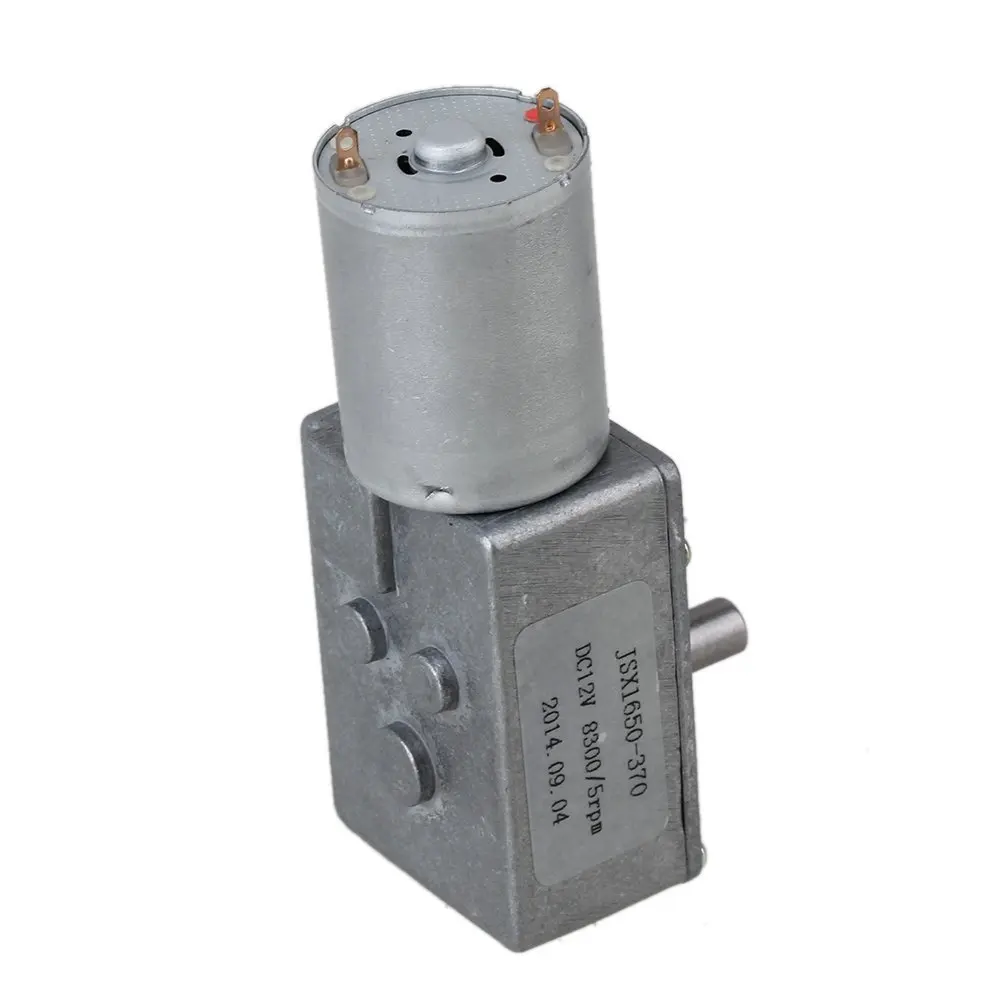 12В 5 об/мин высокий крутящий момент турбо червячный двигатель правый угол