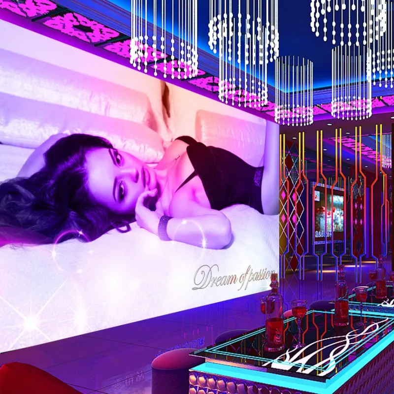 

Фотообои на заказ с росписью «бикини» фресковая роспись для бара KTV Настенные обои для ночного клуба обои для спальни