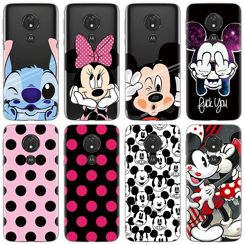 Мультяшная пара для Coque Motorola Moto G7 Play Plus чехол мягкий, роскошный, из ТПУ Модный чехол для телефона для Motorola G7 power Cover