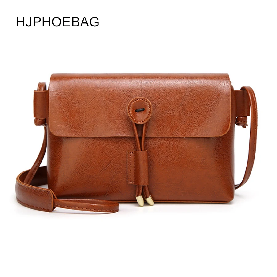 HJPHOEBAG женская сумка мессенджер из искусственной кожи в стиле ретро женские