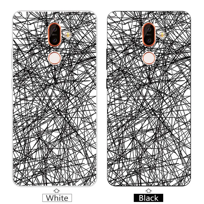 6.0 inch for Fundas Nokia 7 Plus Transparent TPU Landscape Phone Case Silicone Coque 7Plus Clear Cases 7+ |
