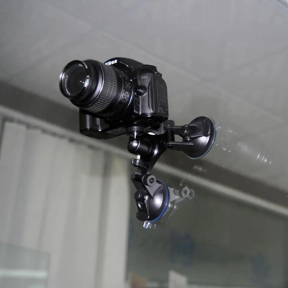 Angle Bracket of Low Automobile Board with Triangular 7cm Suction Head for GOPRO Hero3/3+/4 Xiaoyi SLR camera | Электроника