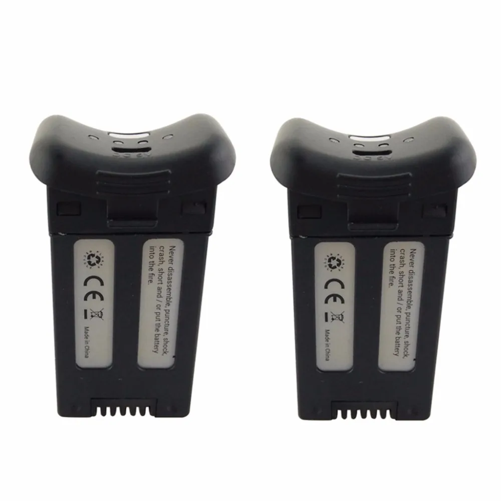 

2PCS SJRC S20W T25 3.7V 1000mAh black lithium battery for drone accessories