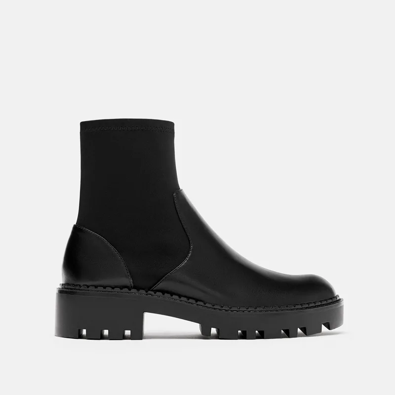 Повседневная обувь; женские модные брендовые Ботинки martin на платформе; zapatos de mujer; женская обувь; chaussure; сезон осень; женская обувь; botas mujer; Цвет Черный