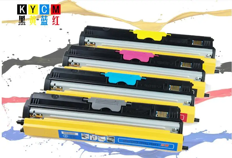 1 комплект для Konica Minolta 1600 Вт KM1600 1650 1680 1690 цветной тонер картридж A0V301H A0V30HH A0V30CH