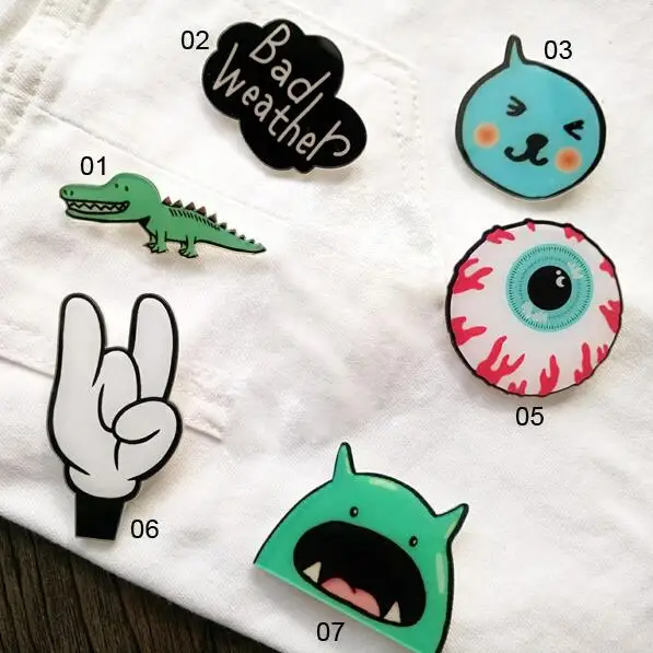 Милый значок на булавке Милые Акриловые значки мультяшный значок|badges for clothing|cartoon