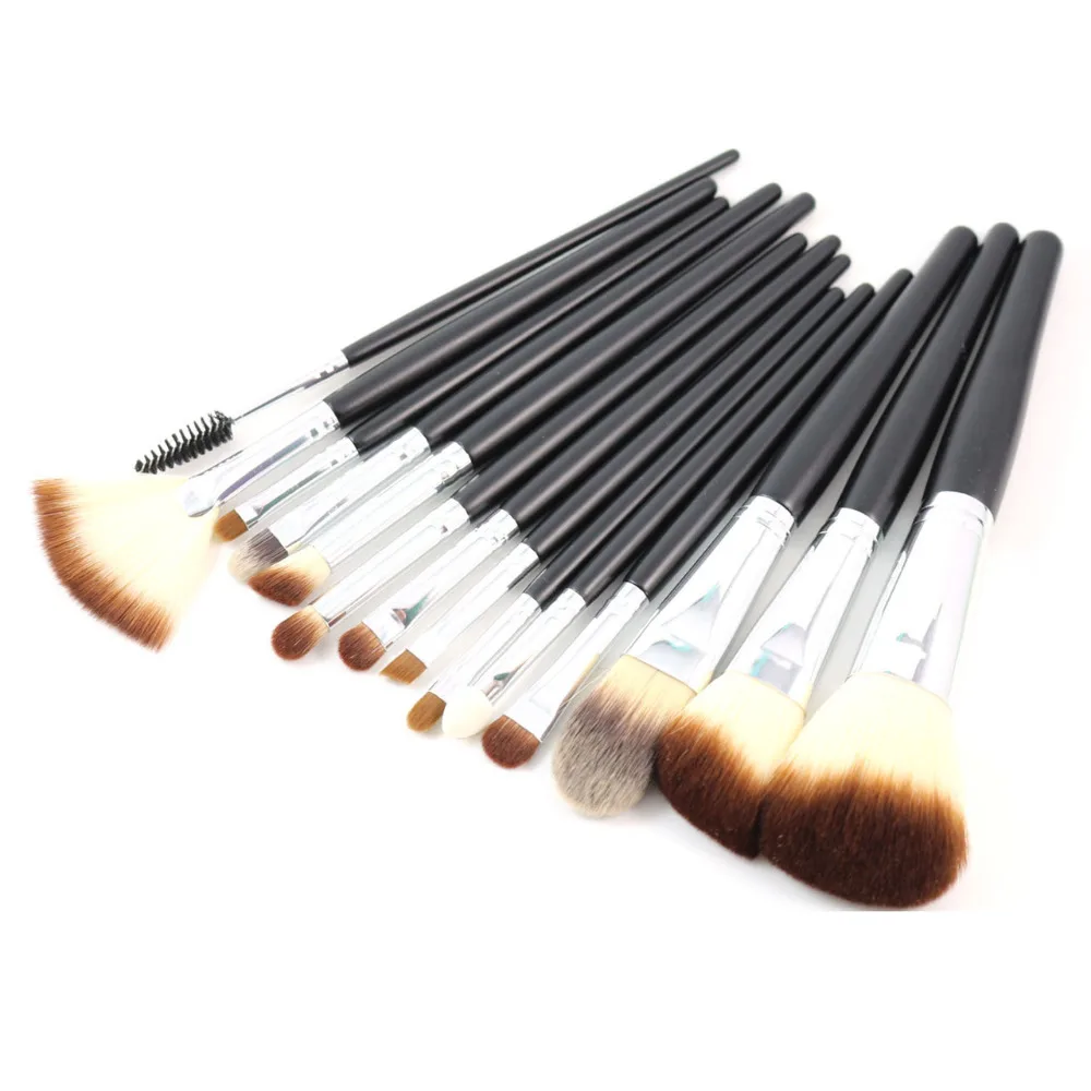 Профессиональные кисти для макияжа 15 шт|makeup tool kits|brush set professionalprofessional makeup tools |