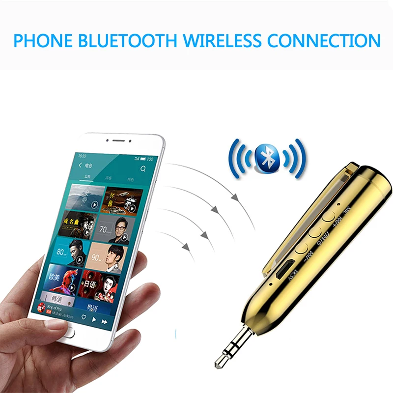 Bluetooth приемник 3 5 мм разъем аудио музыка беспроводной адаптер автомобильный Aux