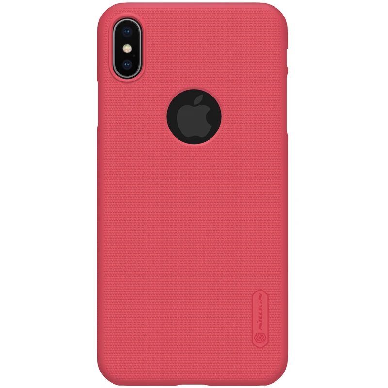 Чехол для Iphone XR чехлы XS Max Матовый Жесткий чехол Nillkin из поликарбоната матовая