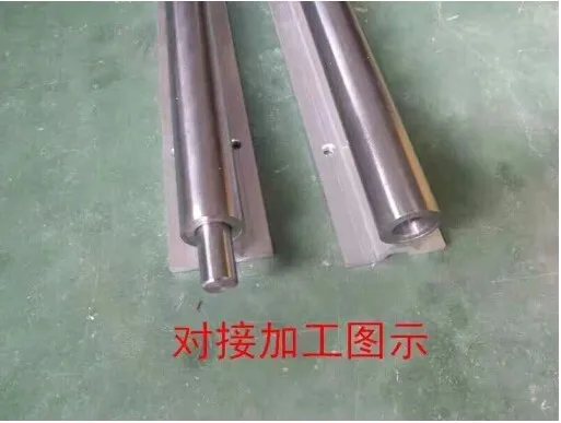 Abutting joint 2 компл. SBR20-3000mm 20 мм полностью поддерживается линейный рельсовый вал стержень с 4 SBR20UU