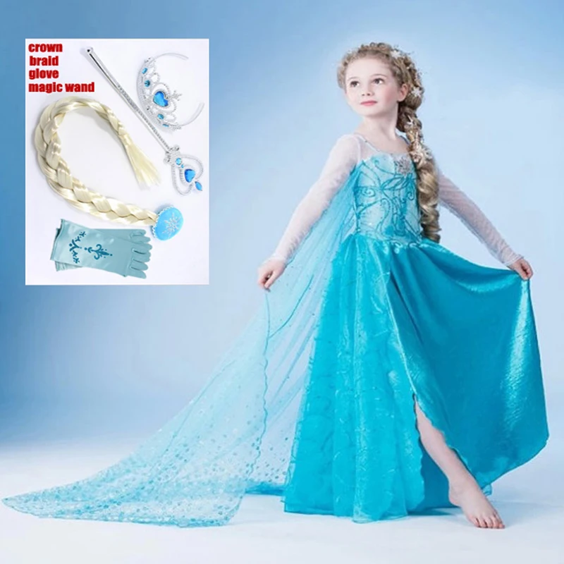 2018 little girls new fashion color gauze girl tutu Dresses My pony kids cartoon princess baby chiffon sequin dress clothes | Детская