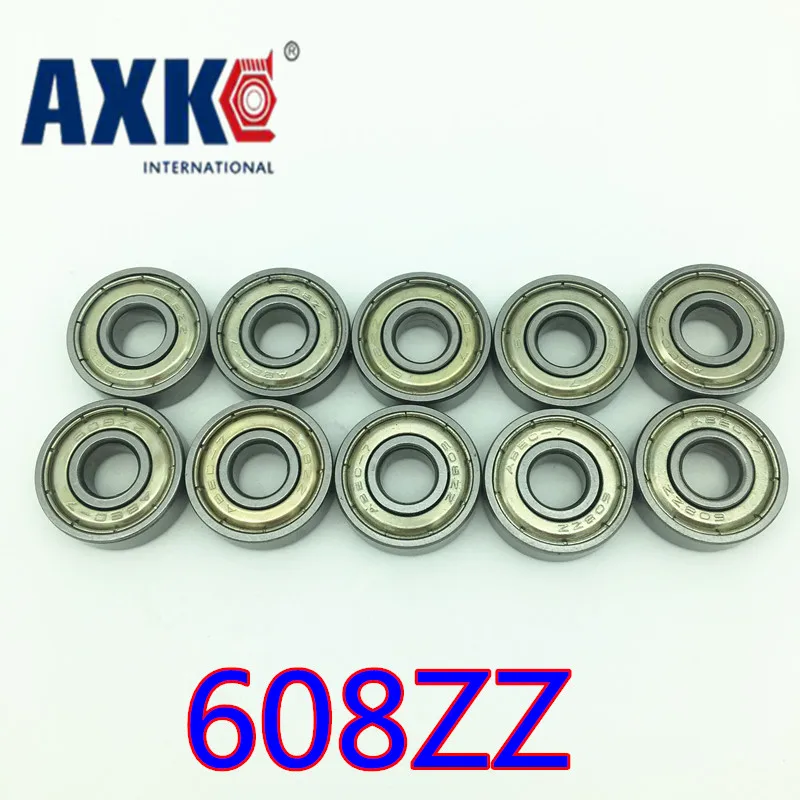 Продажа Бесплатная доставка 608zz подшипник Abec 7 (50 шт.) 8x22x7 мм миниатюрные 608 Zz