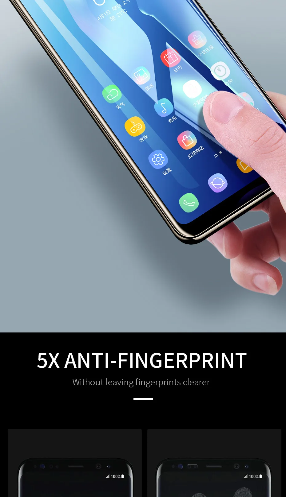 Vothoon 6D полная изогнутый Стекло для samsung Galaxy S9 S8 плюс Примечание 8 9 Экран протекторы для samsung S6 S7 края протектора Стекло