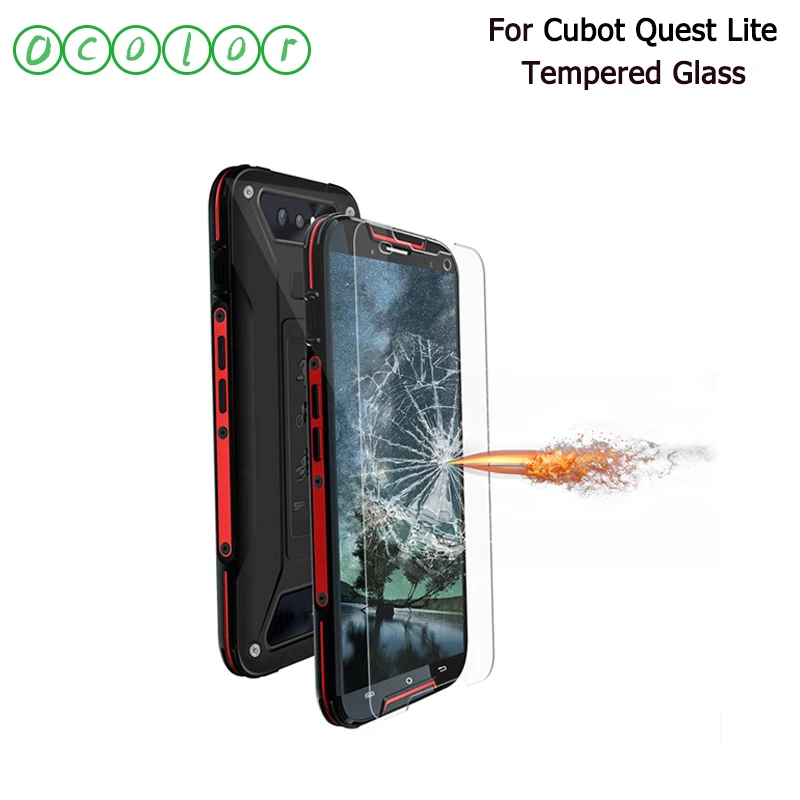 Ocolor для Cubot Quest Lite защита экрана из закаленного стекла 5 0 ''стальная пленка