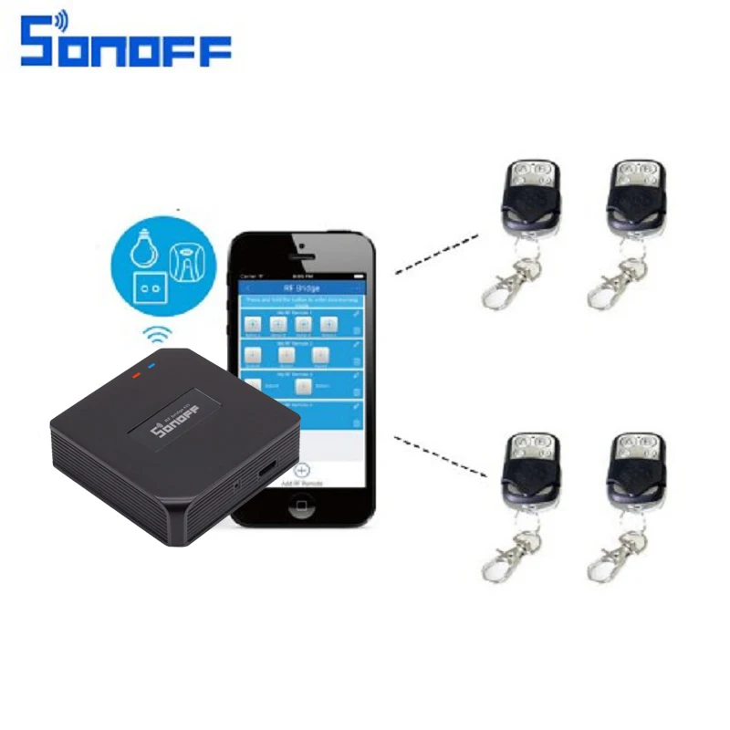 Смарт-пульт дистанционного управления sonoff RF Brigde запасные части для модификации