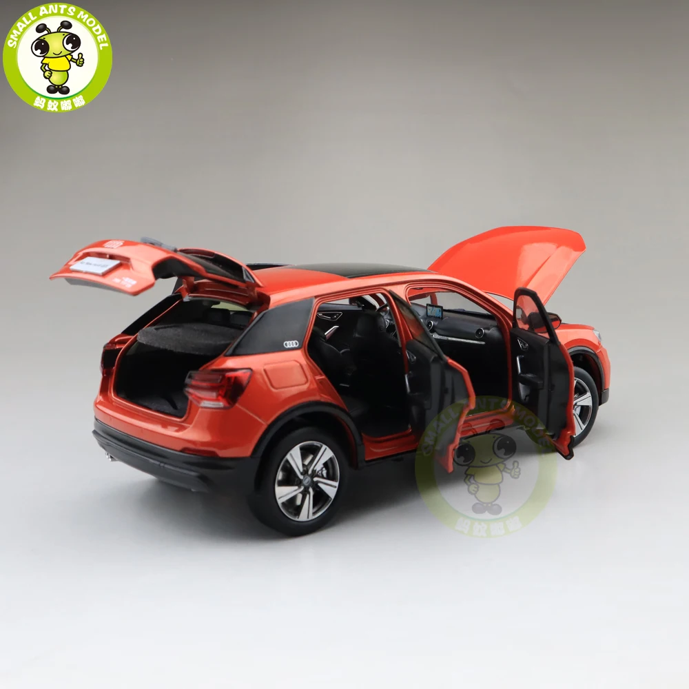 1/18 все новые Audi Q2 Q2L SUV литая модель металлический автомобиль внедорожник модель игрушки для девочек Дети мальчик подарочная коллекция оранжевый