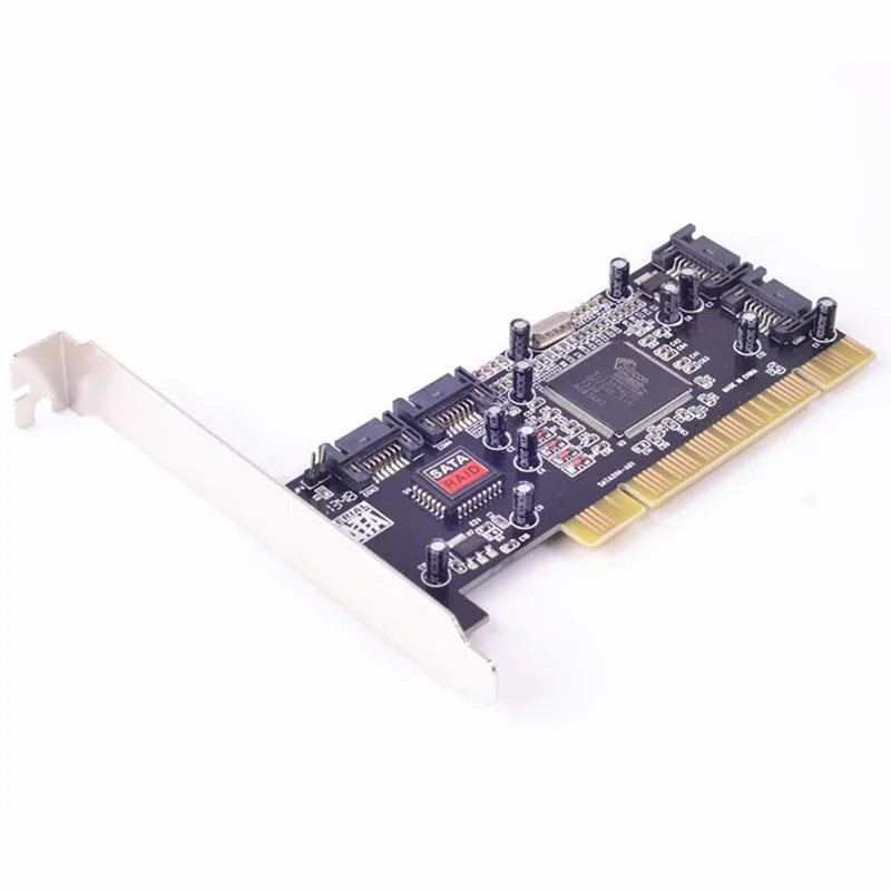 4 порта SATA PCI контроллер RAID карта SERIAL ATA ПК|port sata|sata pci4 port sata |