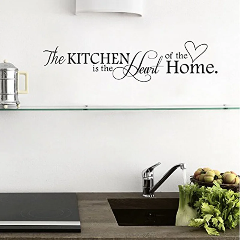 Наклейка на стену The Kitchen is Heart of Home | Дом и сад