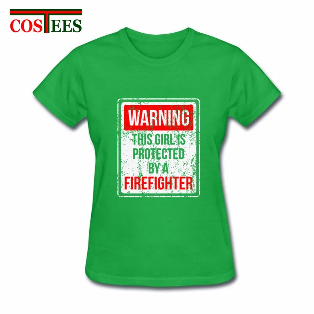Эта девушка защищена пожарным смешные футболки для женщин camiseta de футболка Verano 2018