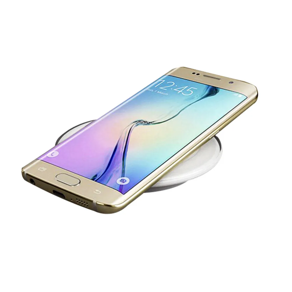 New Universal EP-PG920 QI Wireless Charger Charging Pad with Receiver for iPhone SE 5S 6 6S 7 Plus + Clear Soft Tpu Case | Мобильные