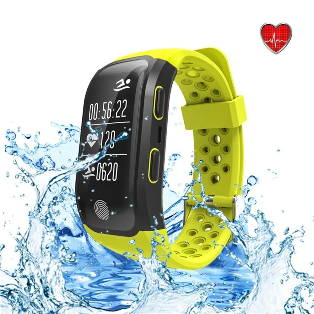 Bluetooth gps женские часы мужские Смарт-браслет монитор сердечного ритма IP68 Спорт