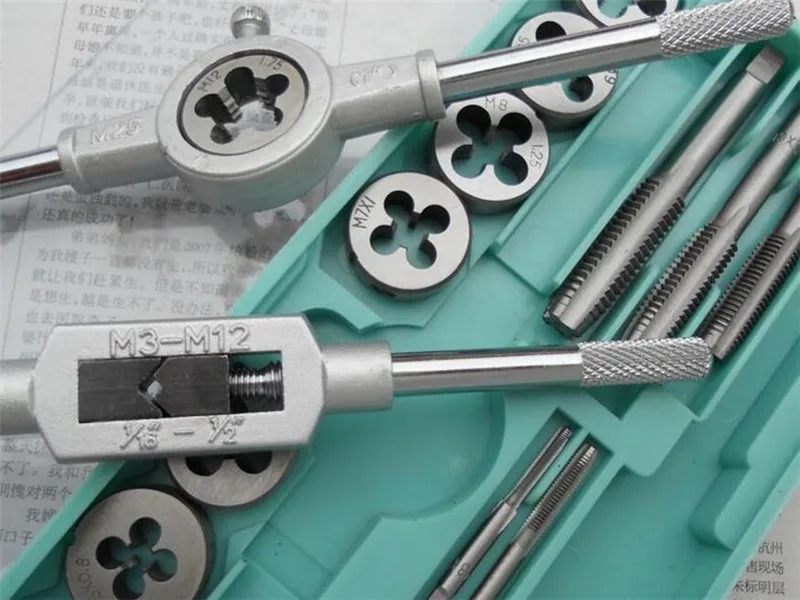 Набор метрических заглушек для меток и гаечных ключей M3 ~ M12 M6 M12|die wrench|tap wrenchscrew thread
