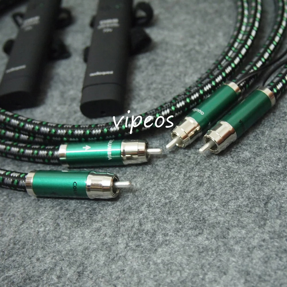 

1.5m Columbia INTERCONNECTS 72V DBS RCA to RCA Audio Cable Tube Amplifier