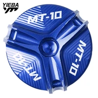 accessories engine drain plugs sump plugs cover for yamaha mt10 mt 10 2016 2018 motorcycle engine oil fill cap cover aluminum