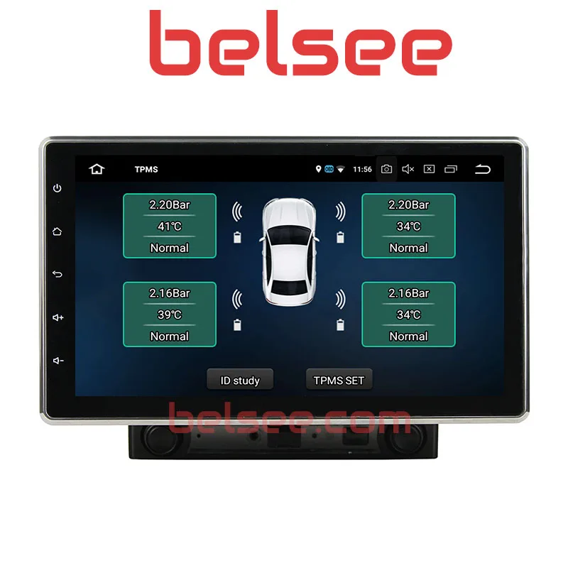 Автомагнитола Belsee 2 Din 10 1 дюйма IPS сенсорный экран 4 Гб Android 8 0|Автомагнитолы| |