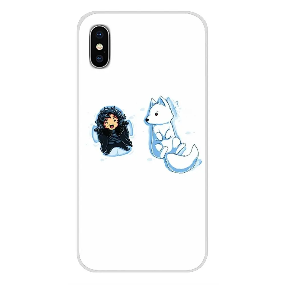 Для Huawei P Smart Mate Honor 7A 7C 8C 8X 9 P10 P20 Lite Pro Plus прозрачный мягкий чехол Чехлы для Jon Snow Game of