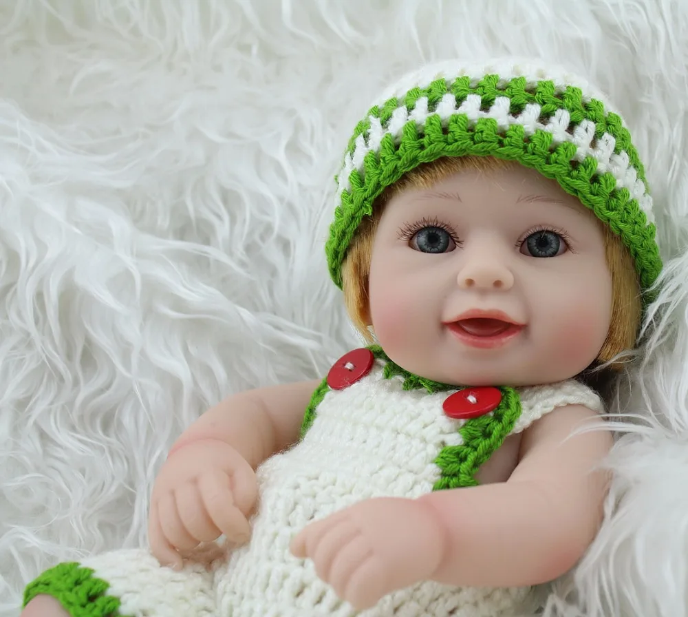 NPKDOLL 10 дюймовая виниловая Кукла Reborn Boy детские игрушки для игр сна кукла детей