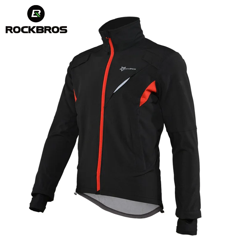 ROCKBROS, Зимние флисовые велосипедные комплекты, одежда для велосипеда, термальная куртка, Джерси, мужские велосипедные брюки, одежда для велоспорта, костюм, спортивная одежда