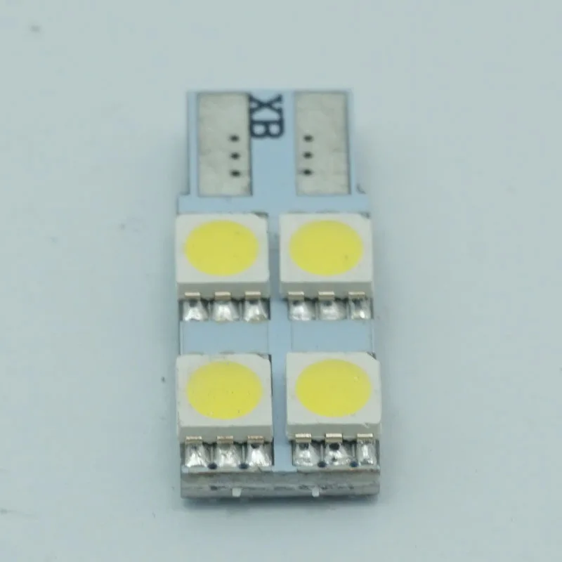 Lcare 10 шт. T10 белый 4 5050 SMD LED 194 168 W5W автомобильный сигнал боковые габаритные лампы|t10