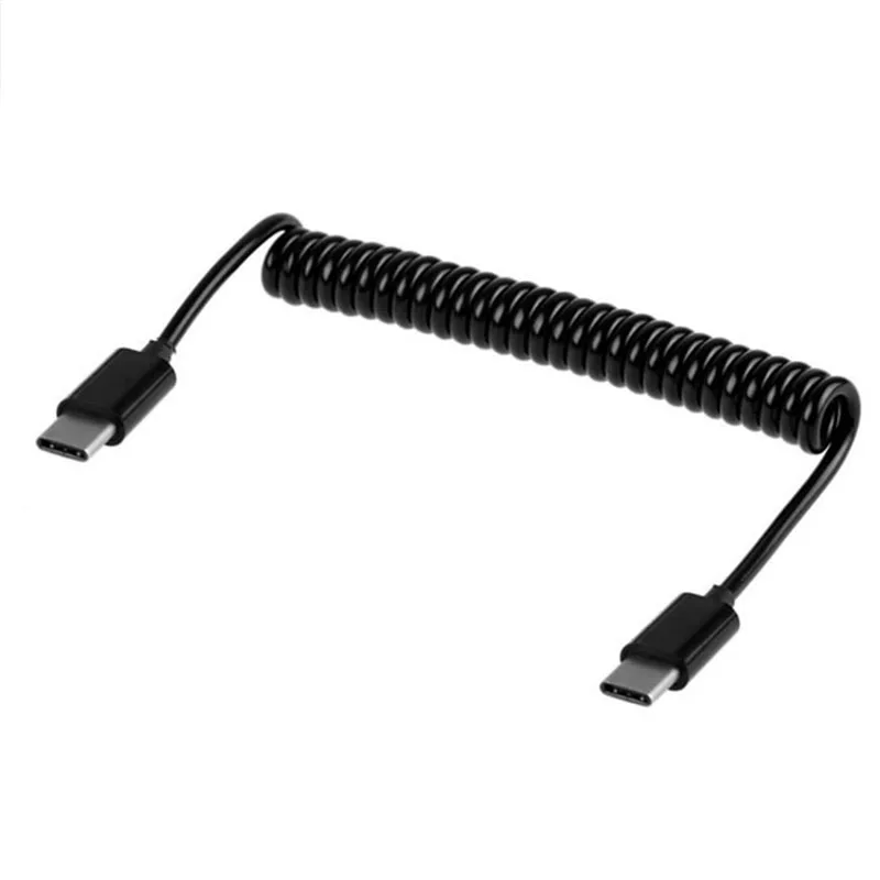 Спиральный USB 3 1 C-TYPE штекер к Мужской адаптер кабель м | Компьютеры и офис