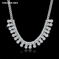 toucheart latest pendant crystal best gift for wedding bijoux necklace chain elegant for women with imitation sne150848