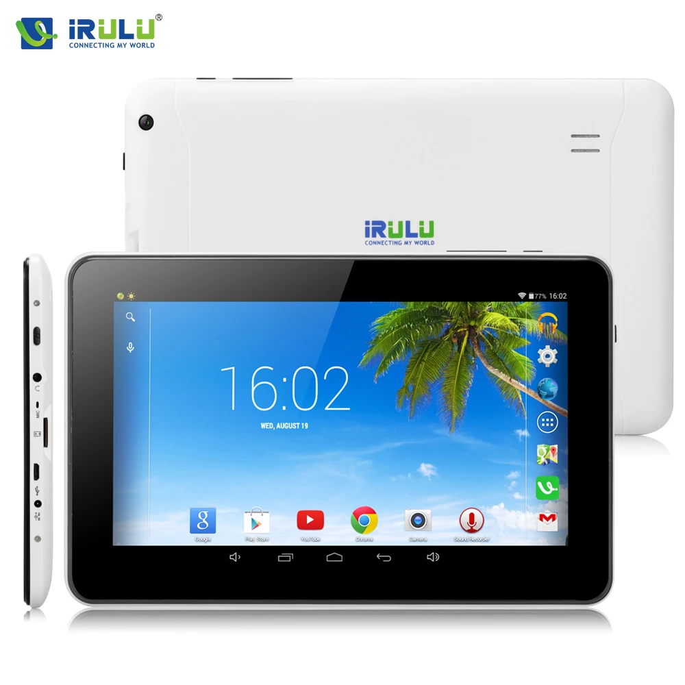 iRulu eXpro 9’’ планшет двое ядро система Android4.4. двая камера поддержается 3Г WIFI