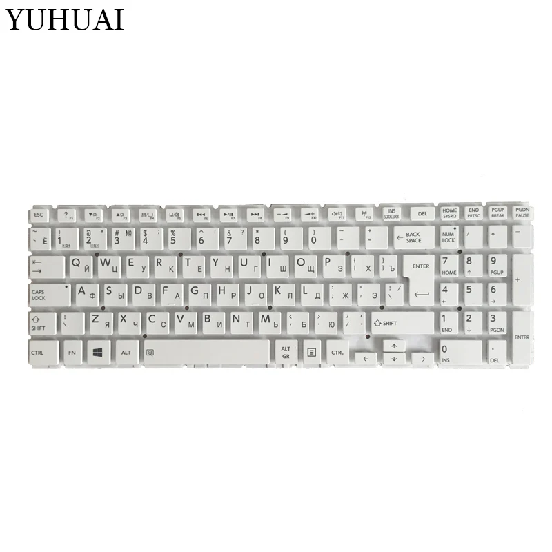 Новая русская клавиатура для ноутбука Toshiba Satellite радиус P55W P55W-B P55W-B5224 P55W-B5220 RU |