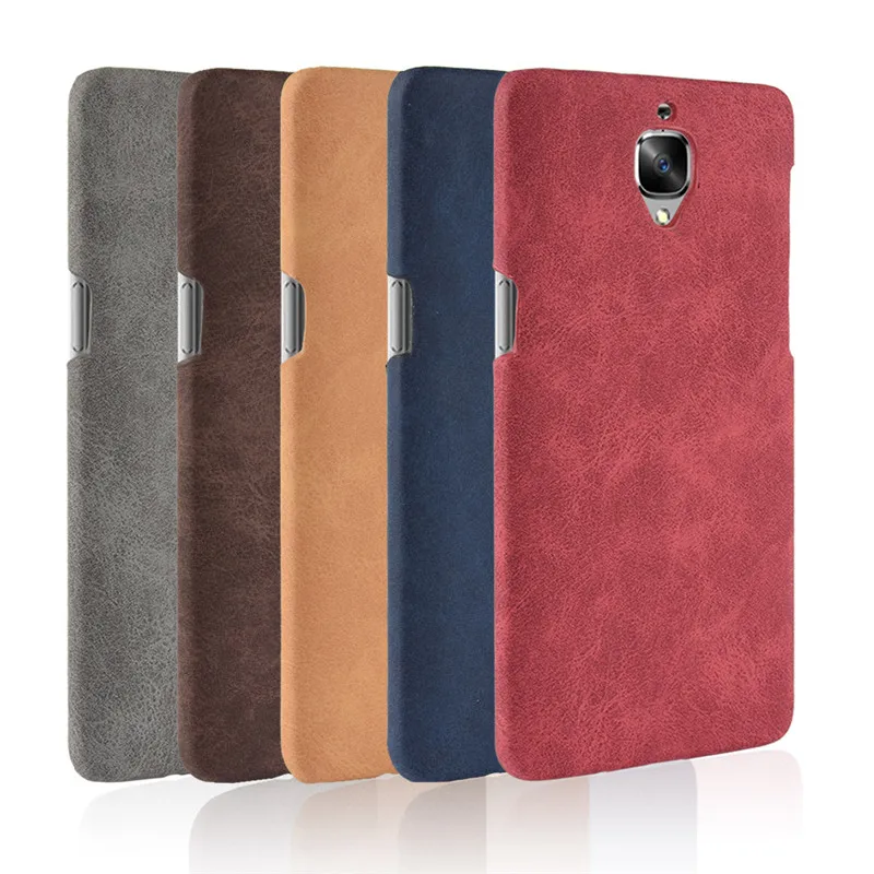 For OnePlus 3T Case PU Leather Hard Plastic Back Cover Phone 3 T A3000 A3003 One Plus OnePlus3T OnePlus3 |